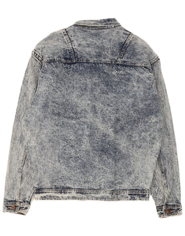 Jachetă de blugi pentru bărbați Wrangler UK 42 XL Albastru