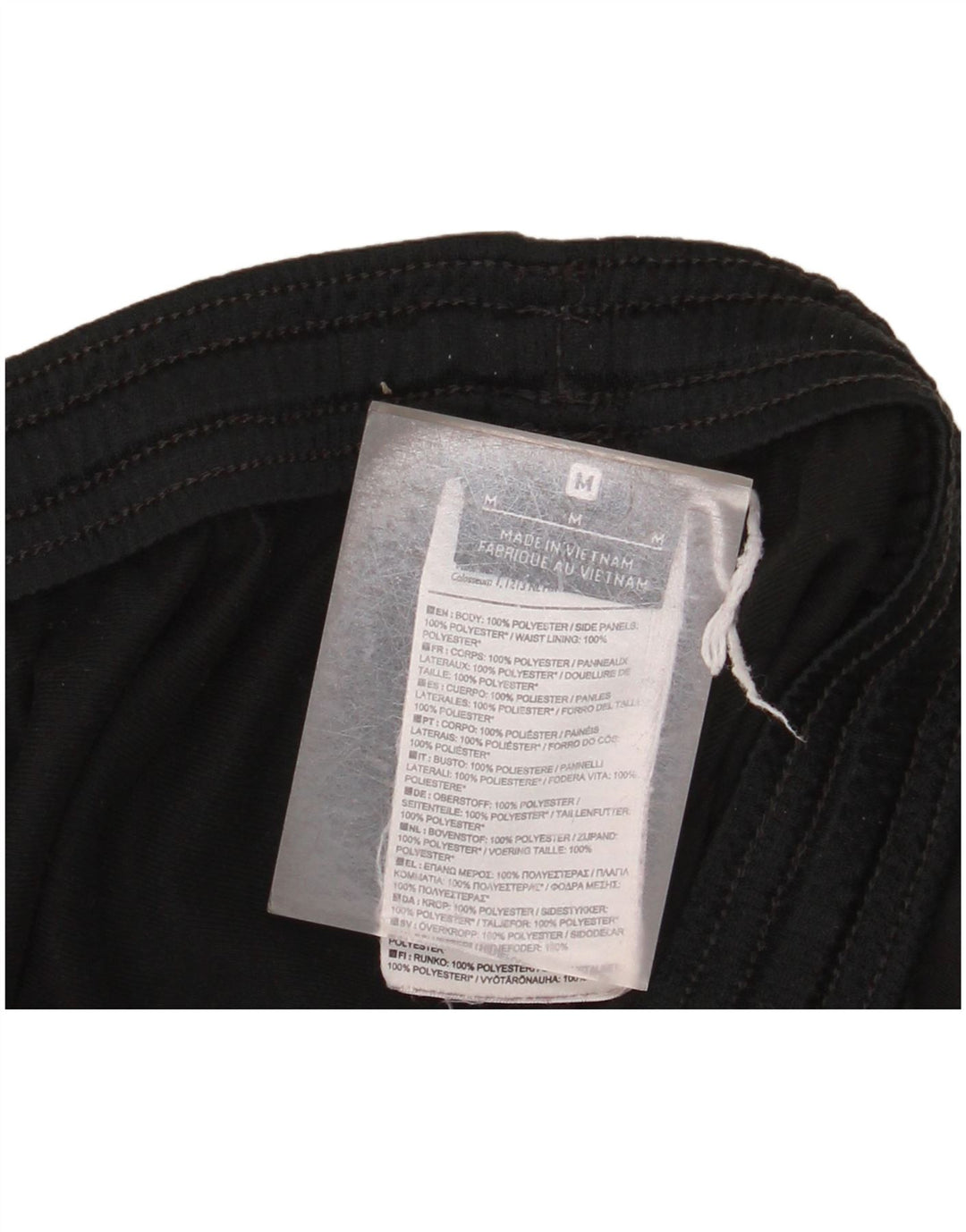 Pantaloni de trening NIKE pentru bărbați, poliester mediu negru