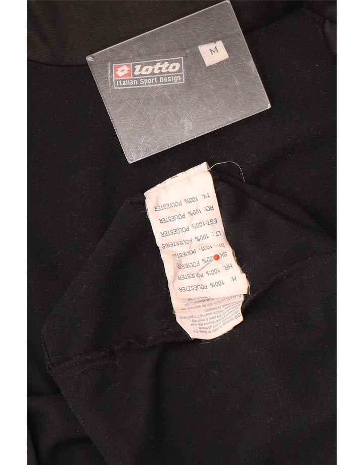 Jachetă Lotto pentru femei Crop Trening Top Jacket UK 14 Poliester mediu negru