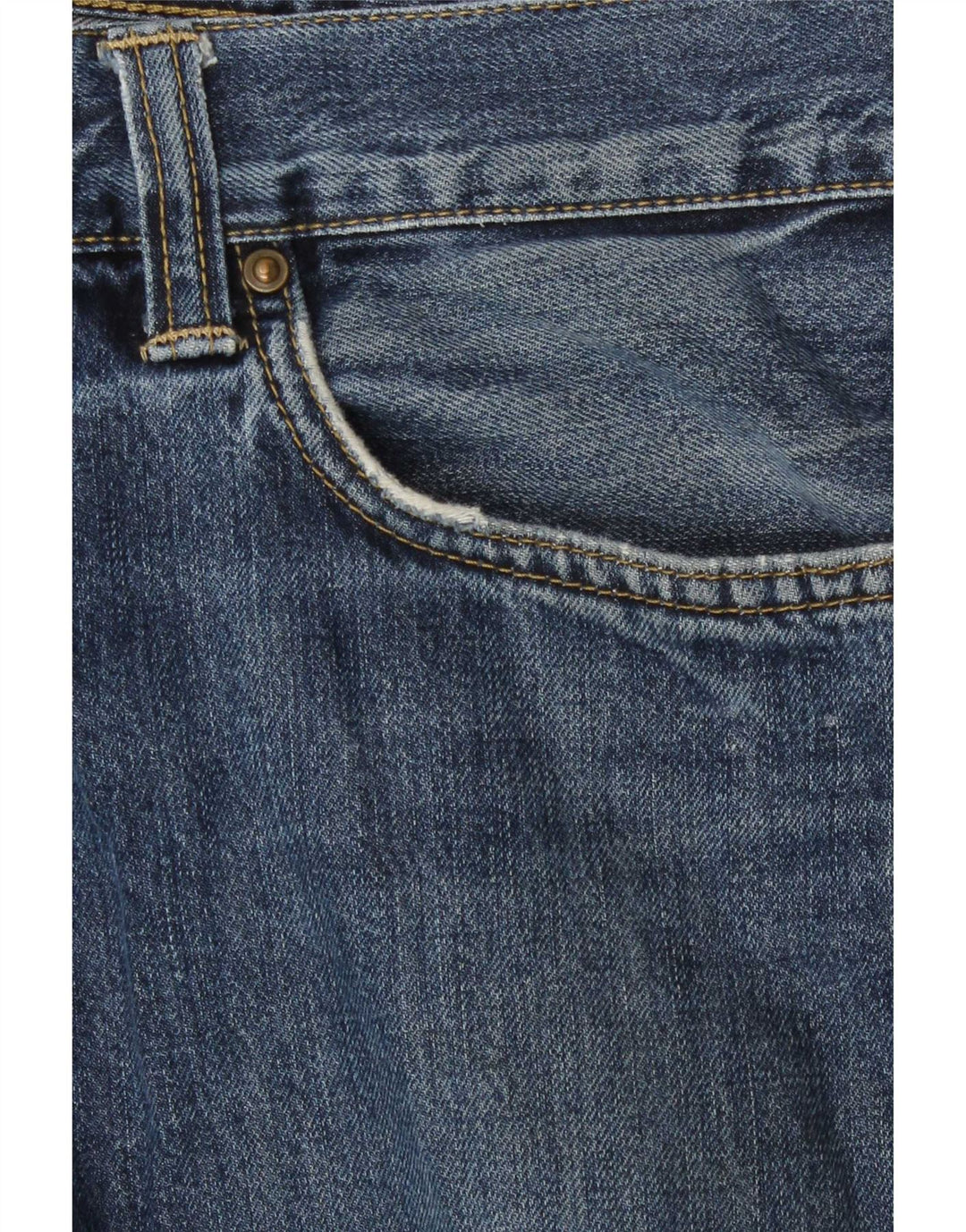 Blugi drepti pentru bărbați Carhartt W34 L34 Bumbac albastru
