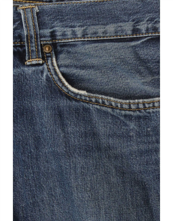Blugi drepti pentru bărbați Carhartt W34 L34 Bumbac albastru