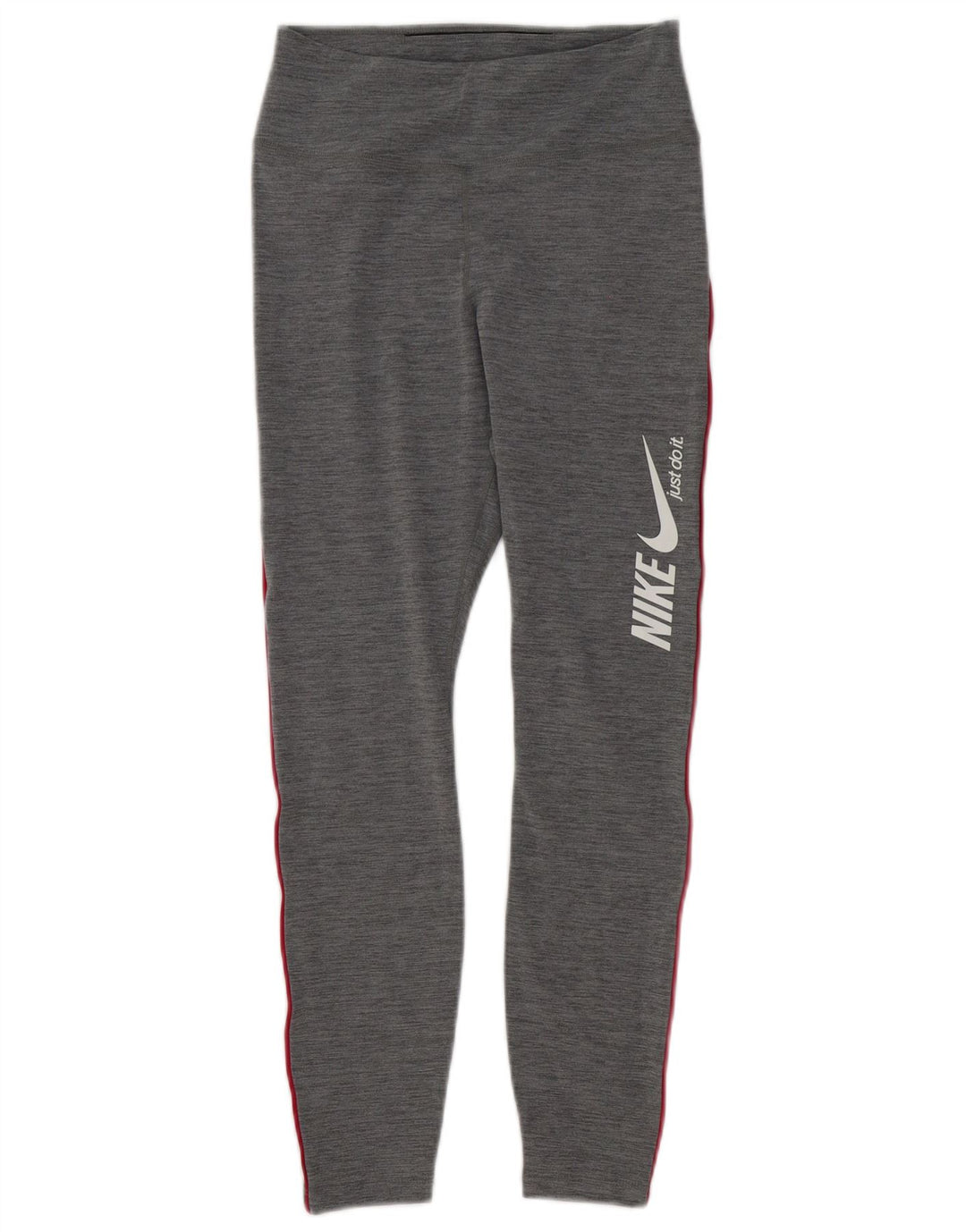 Leggings cu grafice Nike Dri Fit pentru femei UK 10 Small Gri Poliester