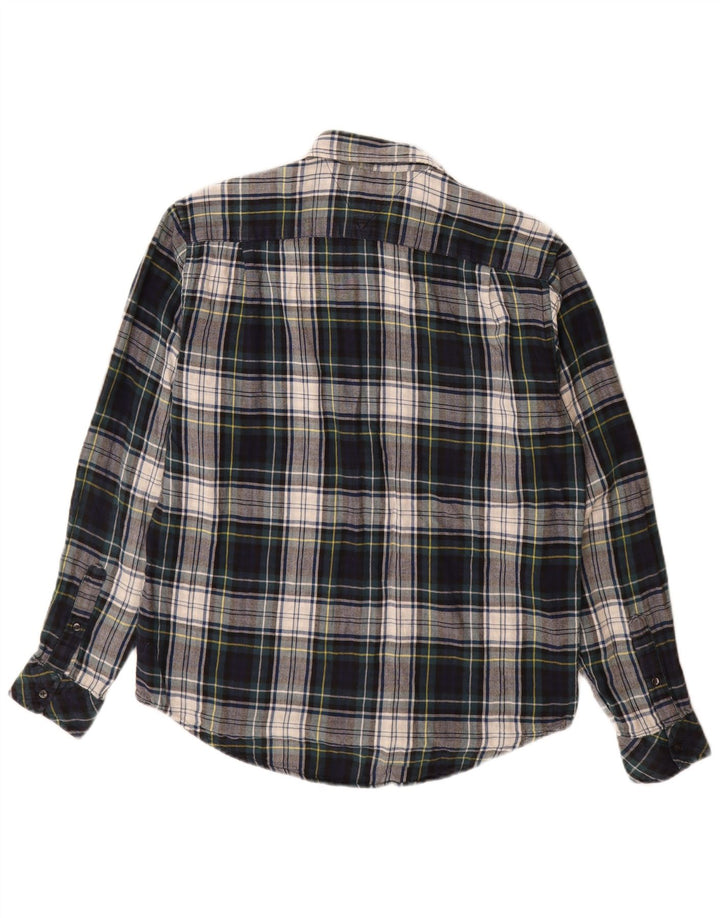 Cămașă de flanel pentru bărbați Tommy Hilfiger, bumbac în carouri multicolore