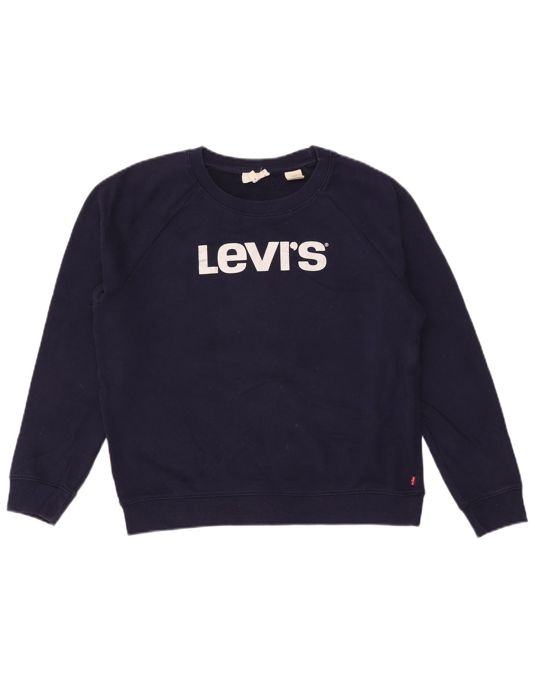 Pulover pentru femei Levi's Graphic Oversized Pulover UK 10 Mic Bleumarin