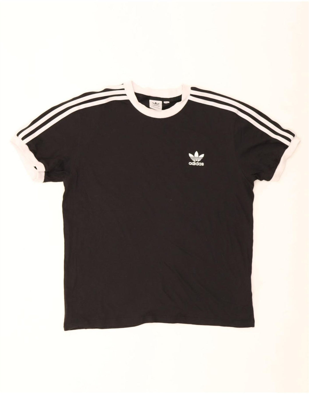 Tricou Bărbați Adidas Top Mediu Negru Bumbac