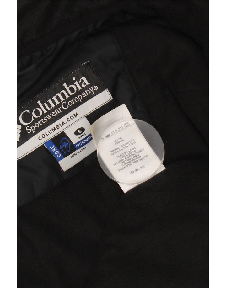 Jachetă căptușită Columbia Interchange pentru bărbați UK 36 Poliester negru mic