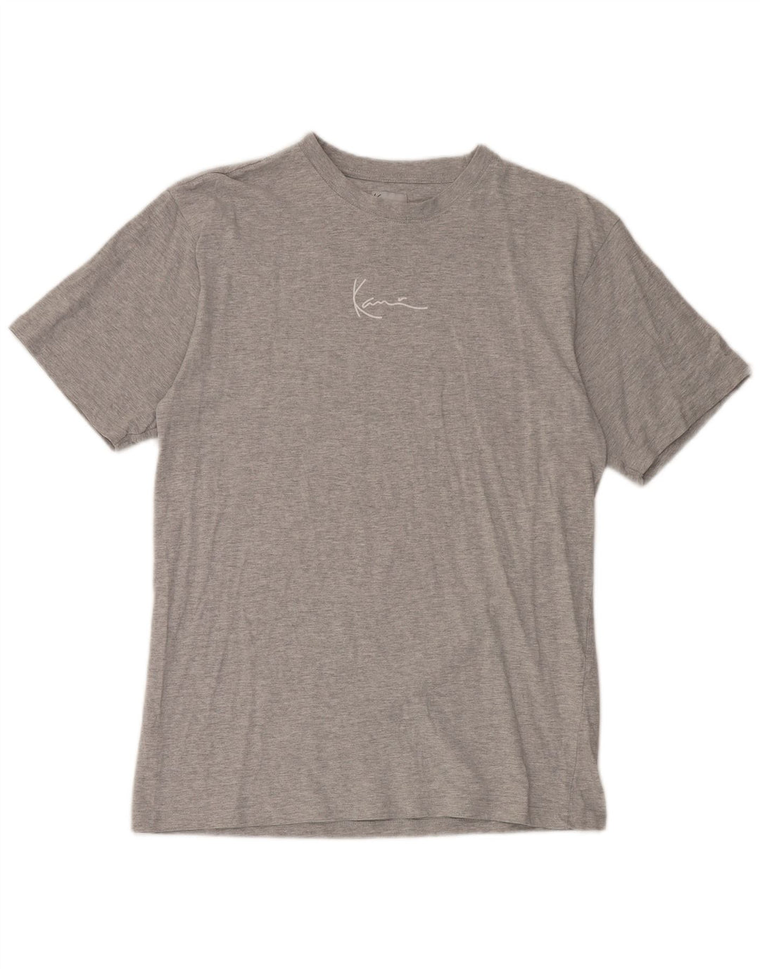 Tricou Karl Kani pentru bărbați Top din bumbac cu pete gri mediu