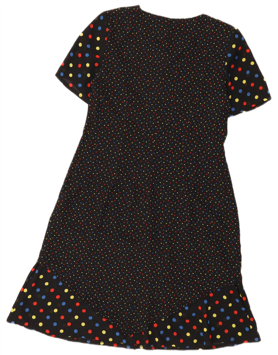 Rochie vintage pentru femei IT 48 XL Poliester cu pete negre