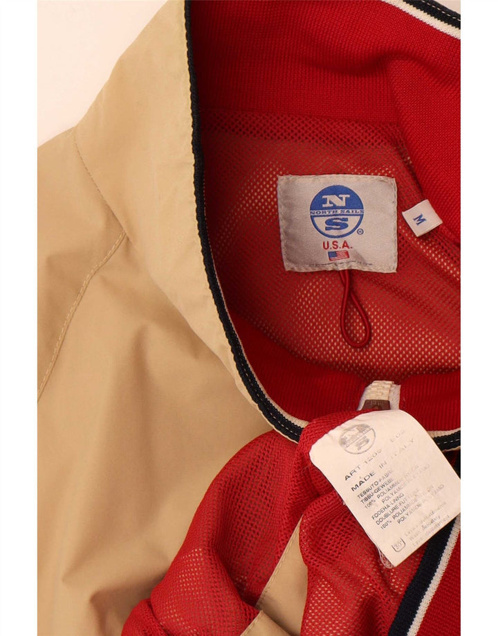 Jachetă Bomber pentru bărbați North Sails UK 38 Medium Bej Poliamidă color bloc