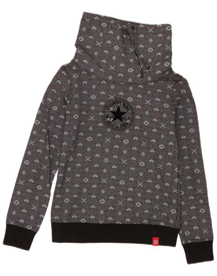 Pulover pentru damă Converse Graphic Pulover UK 12 Medium Gri Geometric