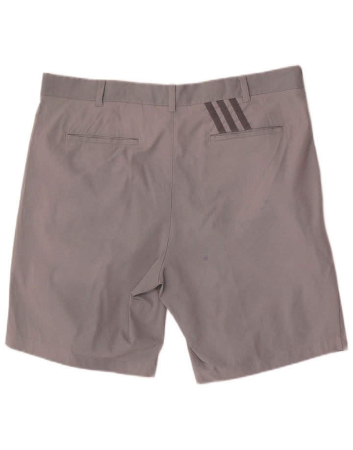 Pantaloni scurți chino pentru bărbați Adidas W38 XL poliester gri