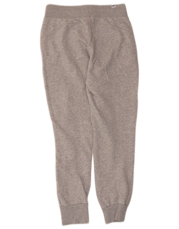Pantaloni de trening Puma pentru femei Joggeri UK 8, bumbac cu pete gri mici