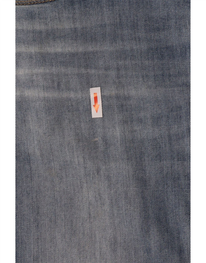 Blugi drepti pentru bărbați Armani W32 L28 Bumbac albastru