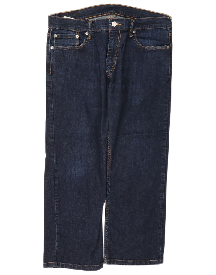 Blugi tăiați pentru bărbați Levi's 514 W36 L25 bumbac bleumarin