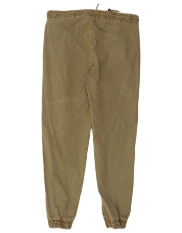 Pantaloni de jogging pentru femei Zara Mici L26 L26 Kaki Lyocell
