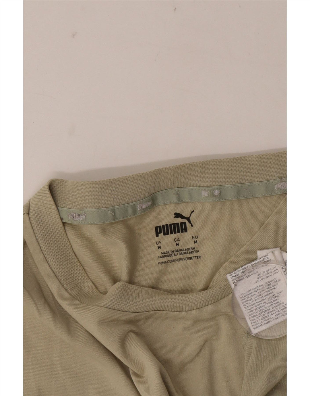 Tricou grafic pentru bărbați Puma Top Medium Khaki Colorblock Bumbac