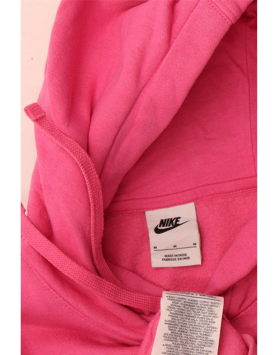 Pulover Nike pentru bărbați, bumbac, roz mediu