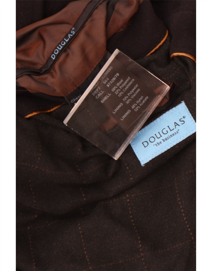 Pardesiu Douglas pentru bărbați IT 44 XS Lână bleumarin