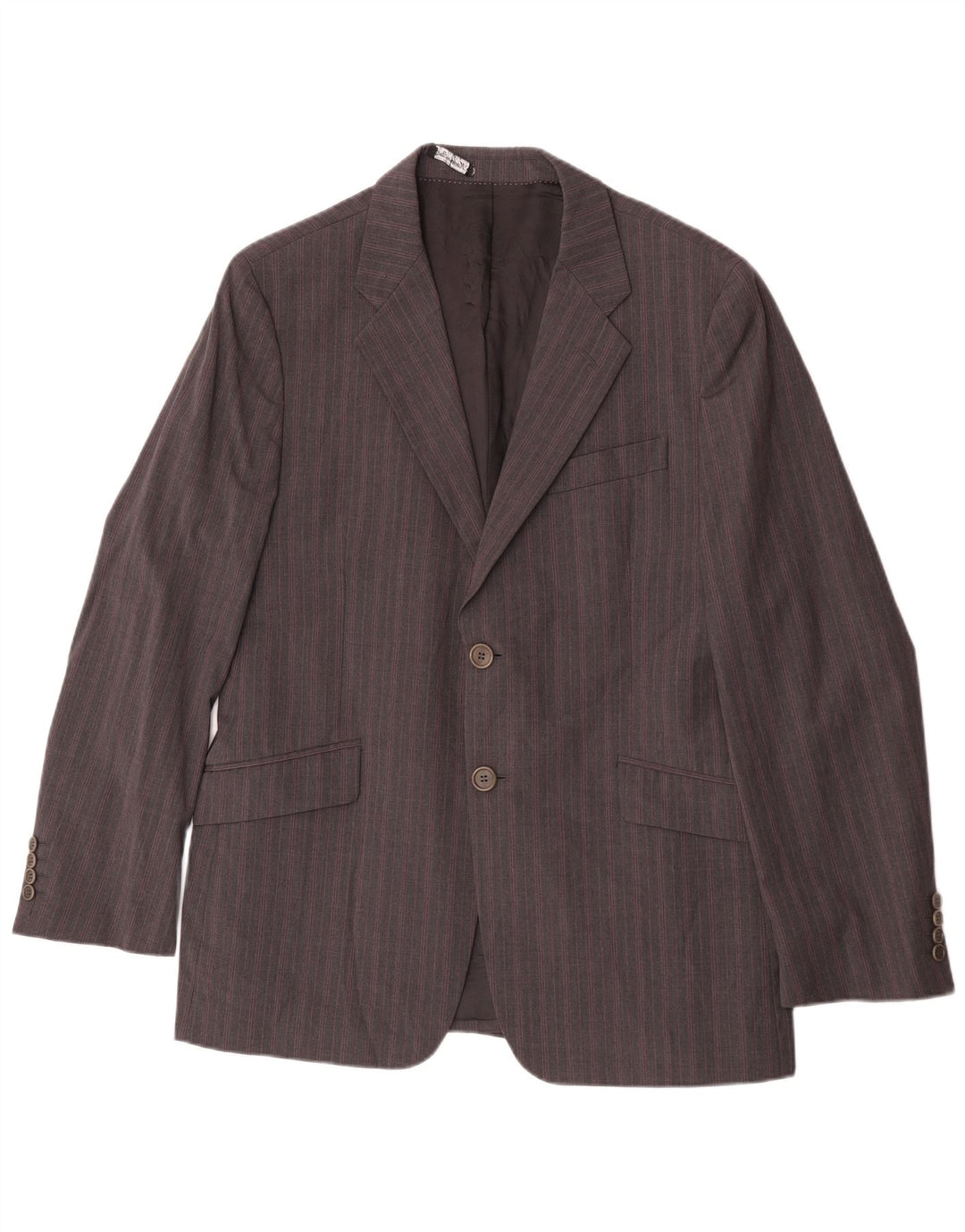 Sacou Paul Smith pentru bărbați cu 2 nasturi, UK 42 XL, cu dungi gri