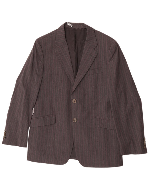 Sacou Paul Smith pentru bărbați cu 2 nasturi, UK 42 XL, cu dungi gri