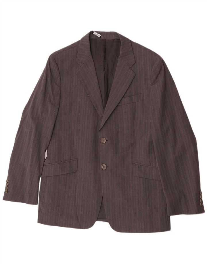 Sacou Paul Smith pentru bărbați cu 2 nasturi, UK 42 XL, cu dungi gri
