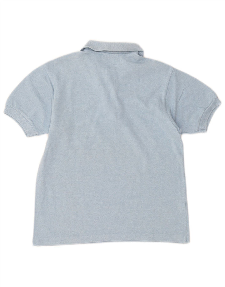 Tricou polo Lacoste pentru baieti 9-10 ani bumbac albastru
