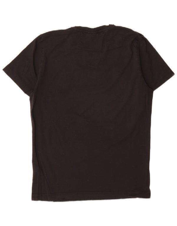 Tricou grafic pentru bărbați Diesel Top mic, negru, bumbac
