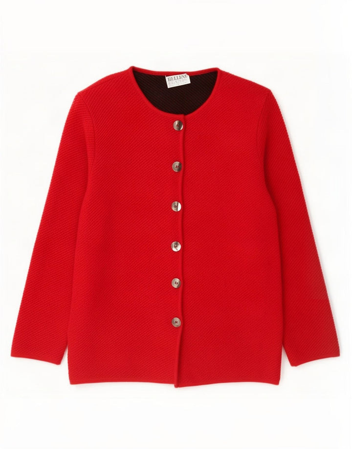 Pulover cardigan pentru femei Bellini IT 48 XL Lână roșie