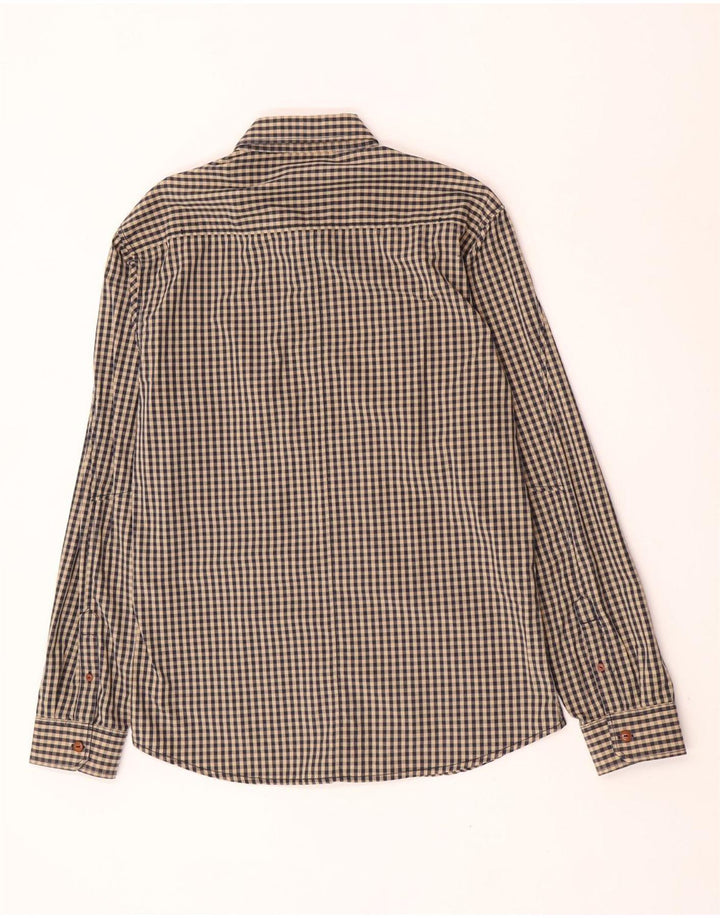 Cămașă pentru bărbați Jack & Jones mare maro vichy
