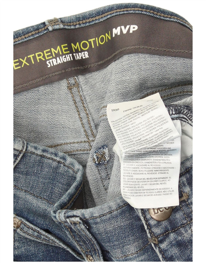 Blugi Lee Flex Tapered drepte pentru bărbați W32 L30 bumbac albastru