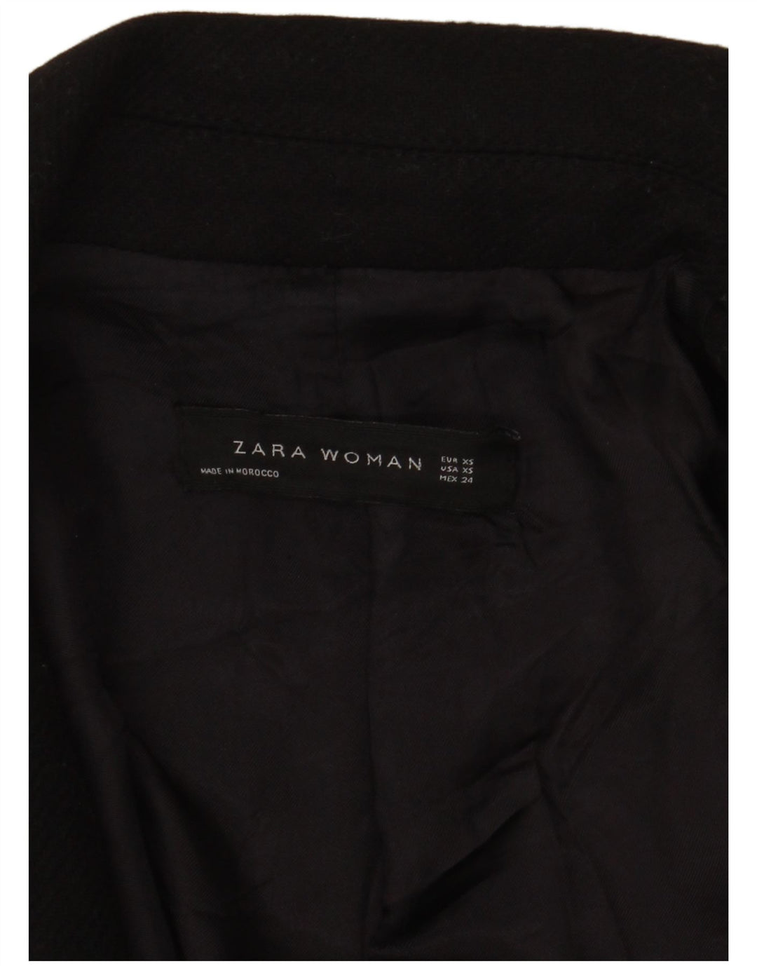 Pardesiu pentru femei Zara UK 6 XS Negru