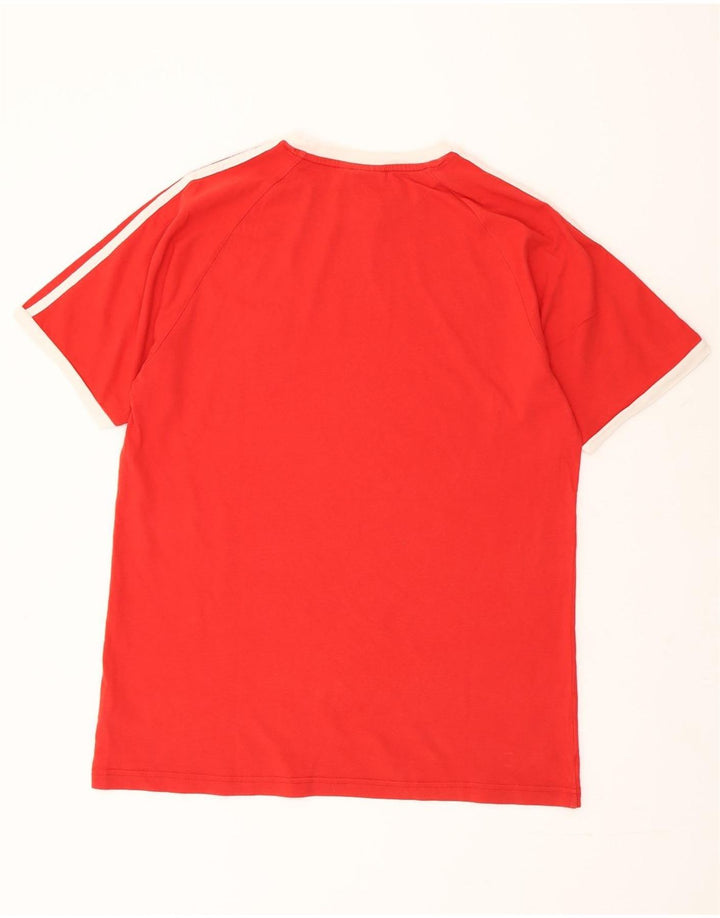 Tricou bărbați ADIDAS Top mare bumbac roșu
