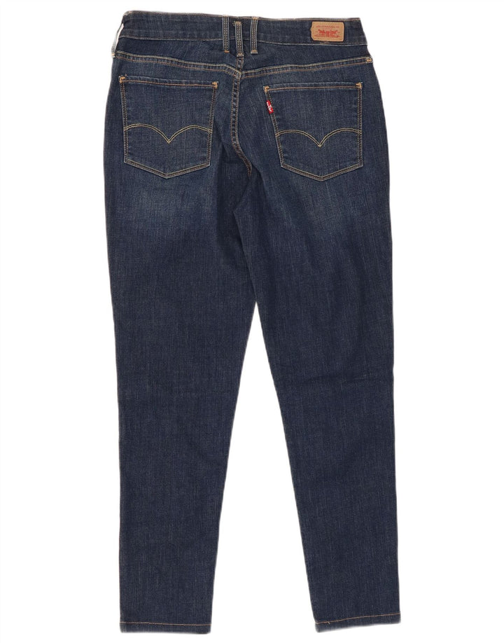 Blugi skinny cu jambiere scurte LEVI'S L30 L26 Bumbac albastru