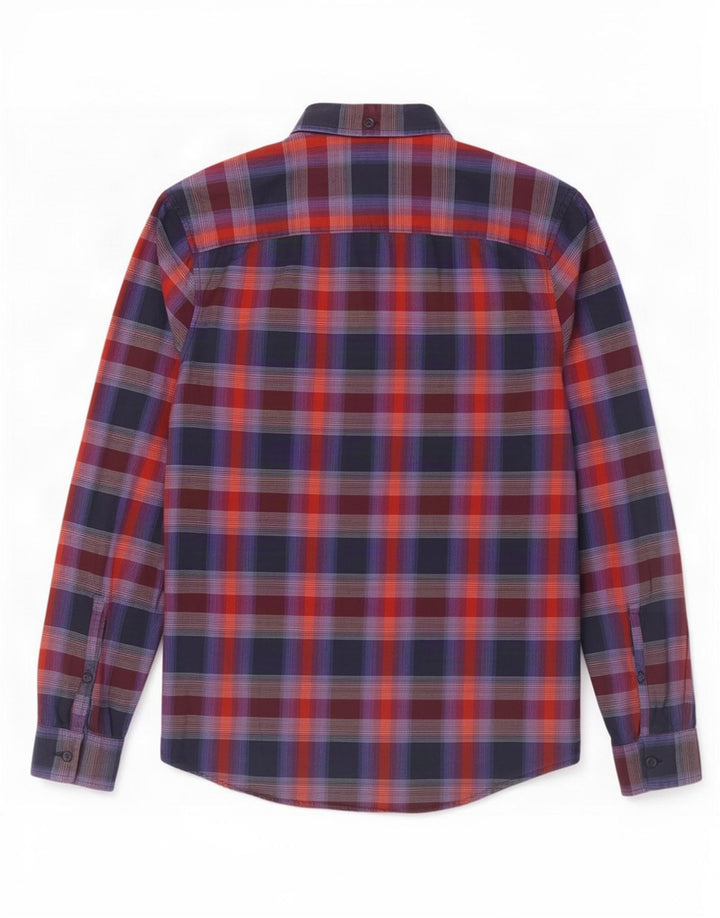 Cămașă pentru bărbați Penguin Heritage Slim Fit, carouri medii multicolore