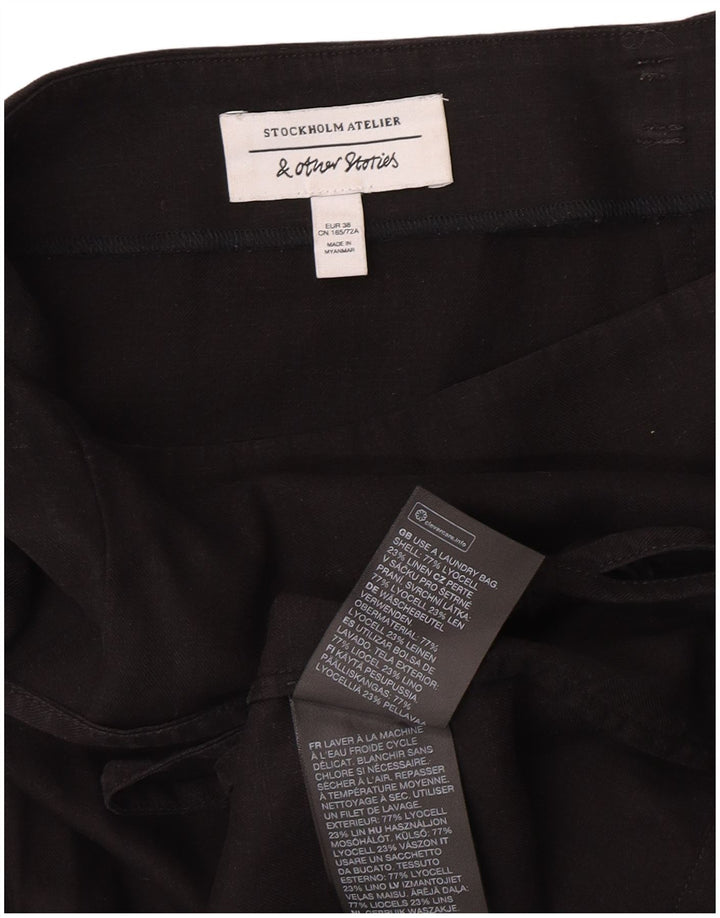 & Other Stories Fusta Wrap pentru femei EU 38 Medium W26 Lyocell negru