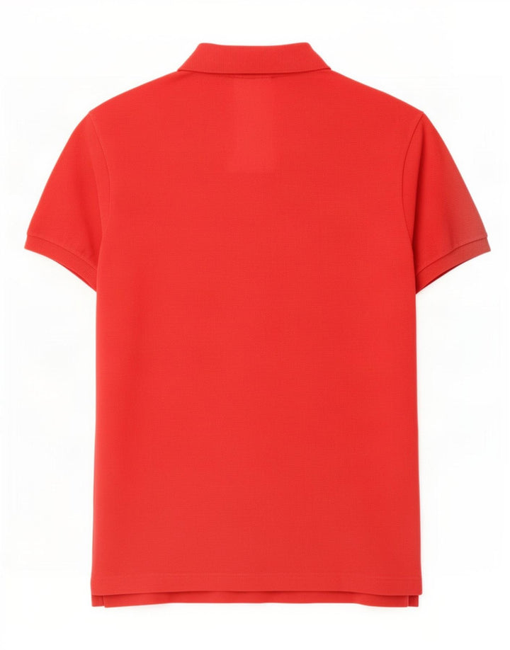 Tricou polo pentru bărbați Lacoste Mărimea 4 Roșu Mediu