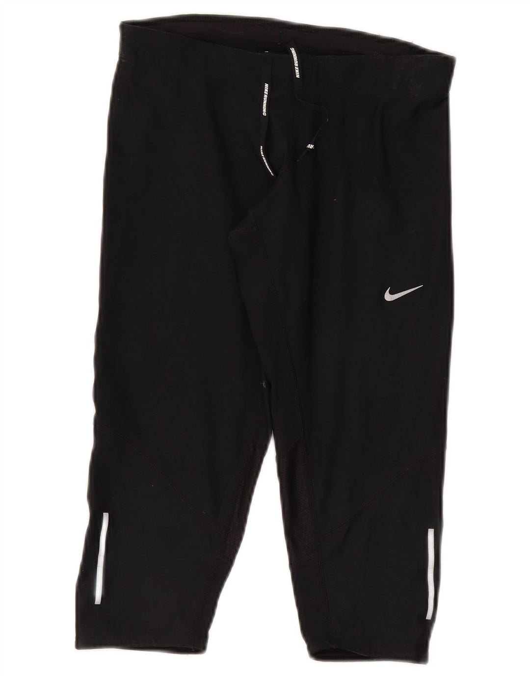 Leggings capri Nike Dri Fit pentru femei UK 8 Small Poliester negru