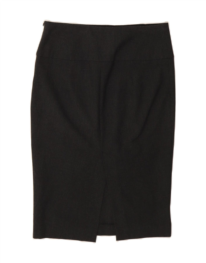 ZARA Womens Pencil Skirt EU 38 Small W28 Grey Polyester Vintage Zara and Second-Hand Zara from Messina Hembry 