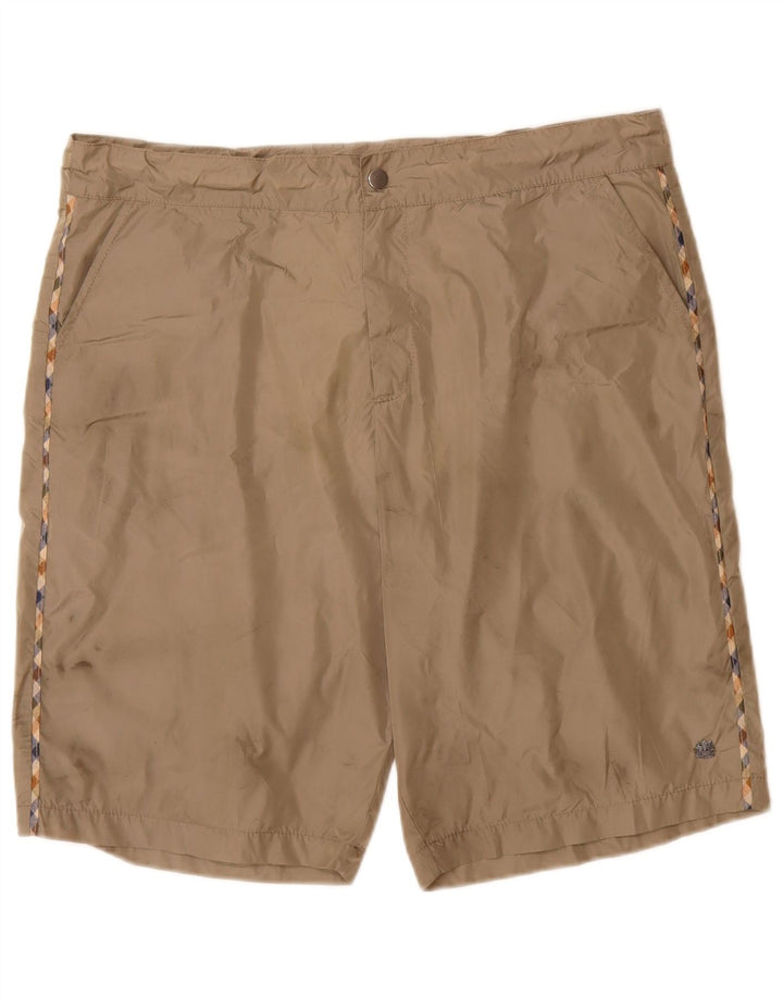 Pantaloni scurți chino pentru bărbați Aquascutum IT 50 Large W36 Poliamidă gri