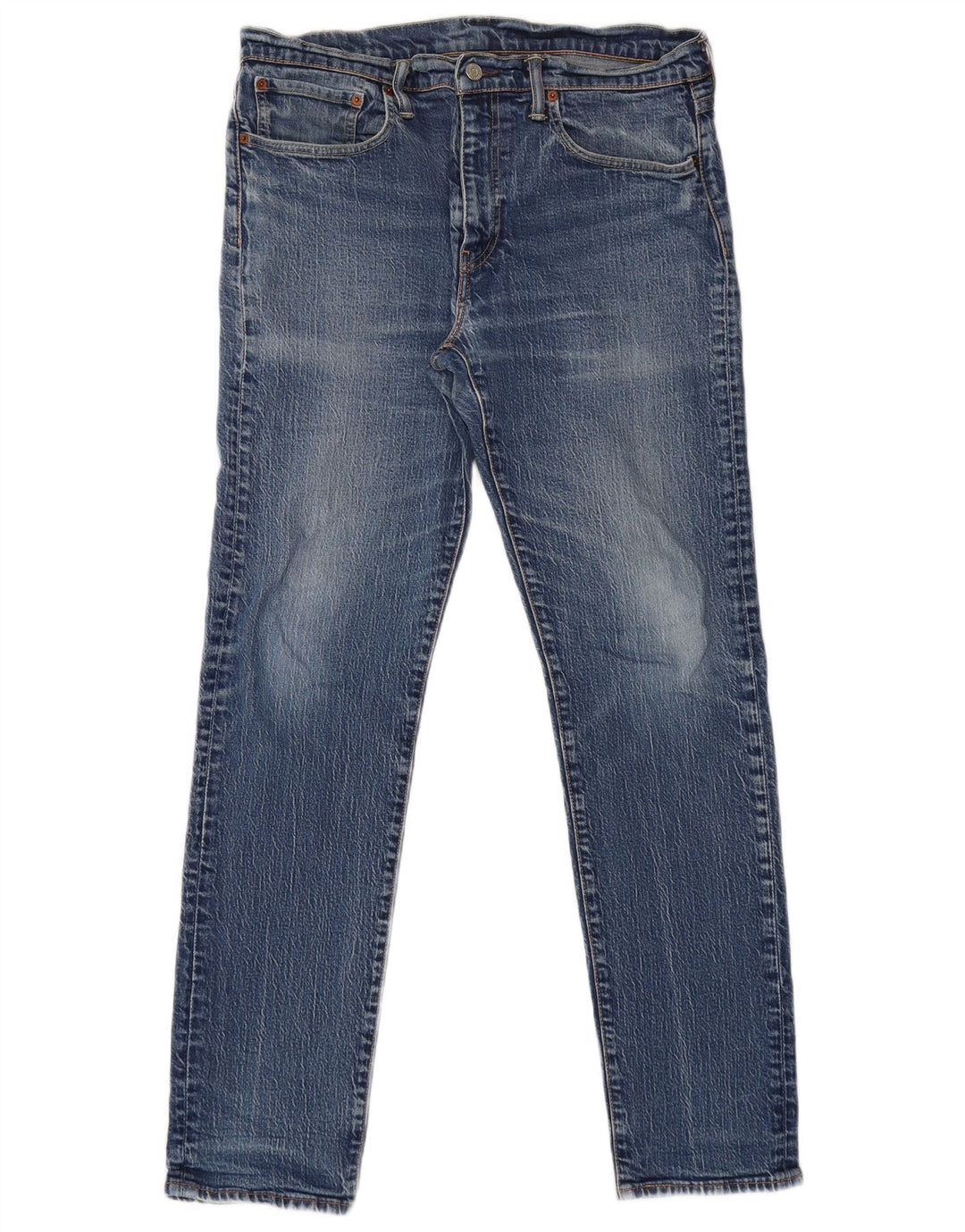 Blugi conici pentru bărbați Levi's 502 W34 L34 Bumbac albastru