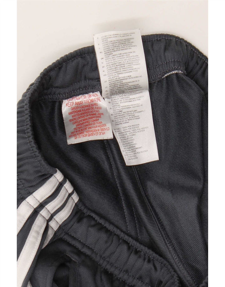 Pantaloni de trening Adidas pentru baieti 15-16 ani poliester gri