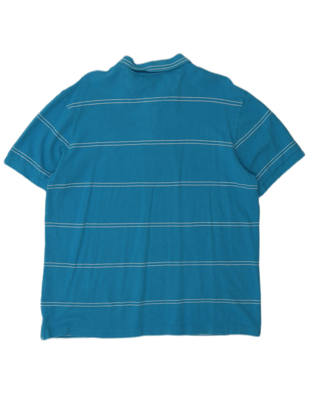 Cămașă polo pentru bărbați Chaps XL, bumbac cu dungi albastre