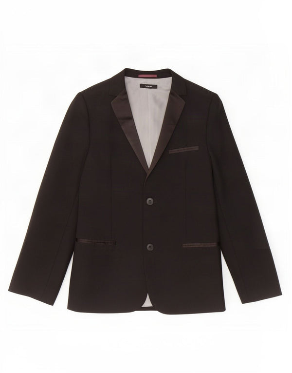 Jachetă pentru femei Marks & Spencer Autograph cu 2 nasturi, UK 10, negru