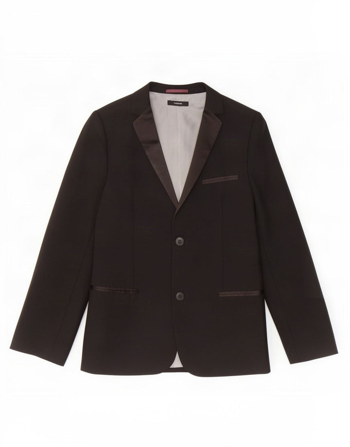Jachetă pentru femei Marks & Spencer Autograph cu 2 nasturi, UK 10, negru
