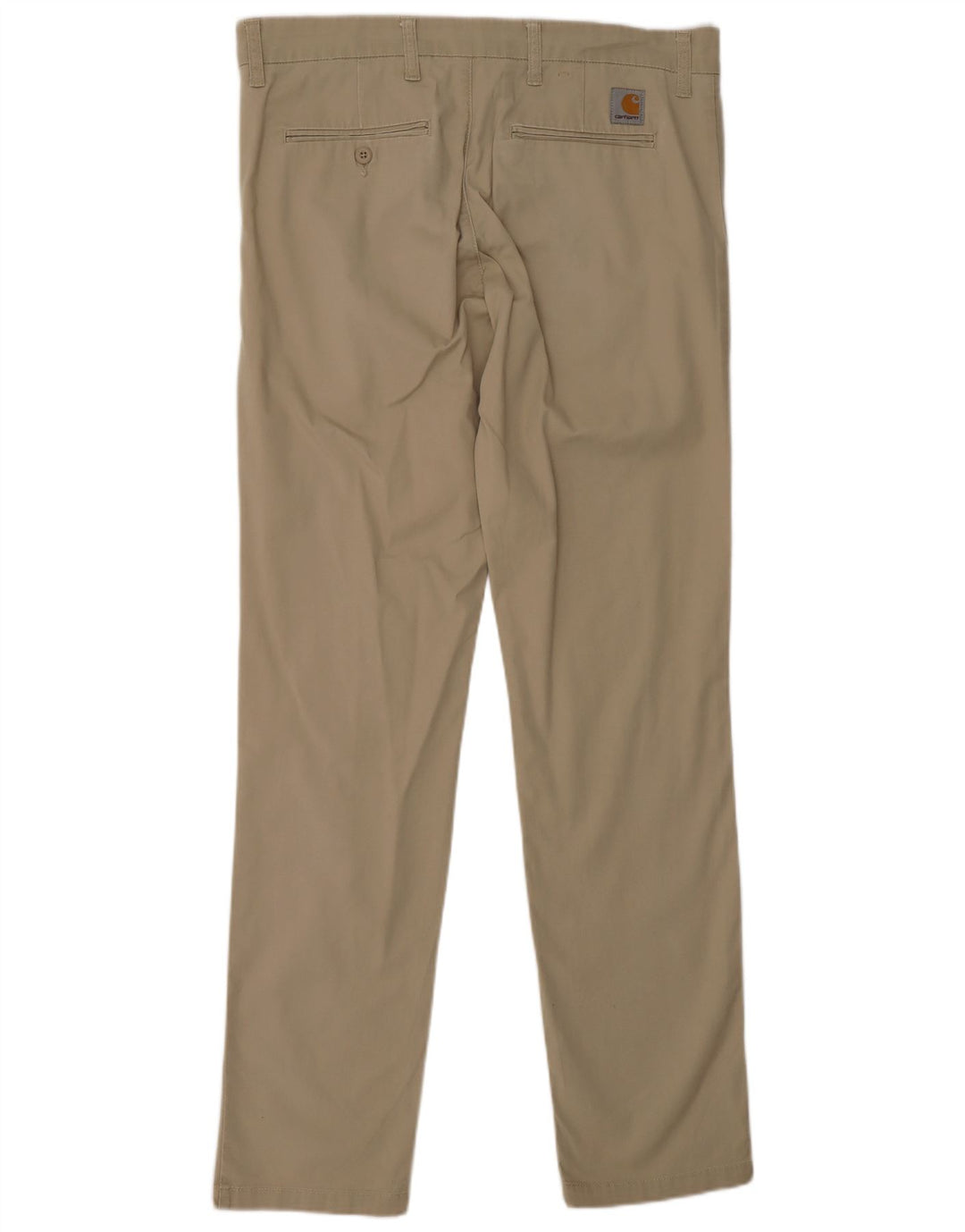 Pantaloni chino slim pentru bărbați CARHARTT L33 L34 bumbac bej