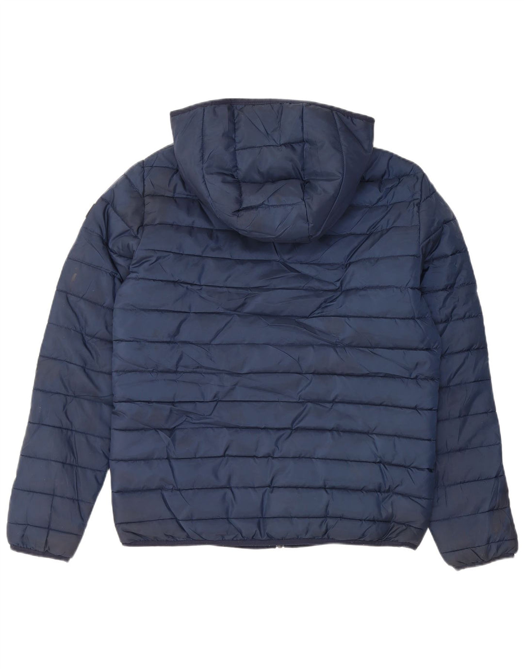Jachetă căptușită cu glugă pentru bărbați JACK & JONES UK 40 Poliester mare bleumarin