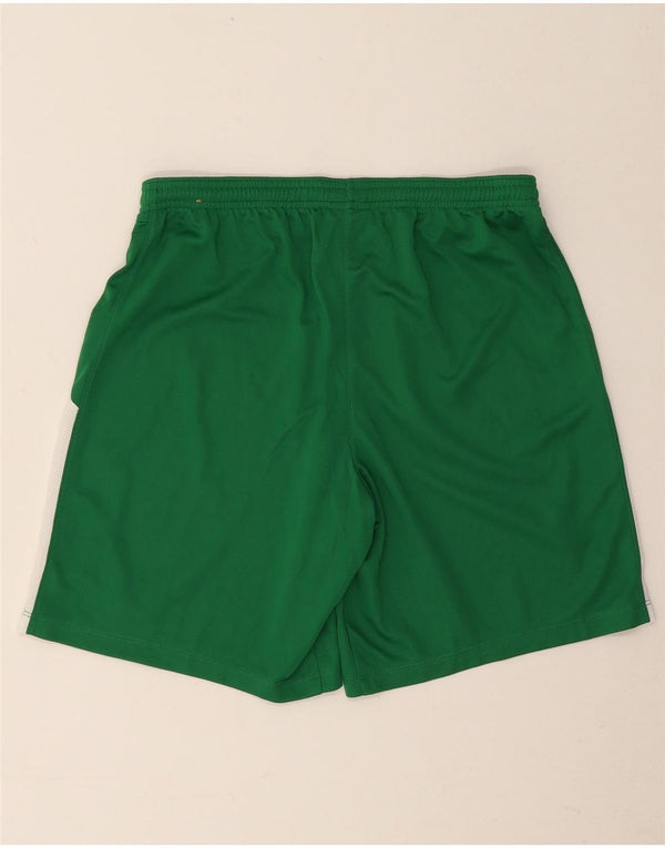 Pantaloni scurți sport Nike Dri Fit Slim pentru bărbați, verde mediu, poliester color bloc