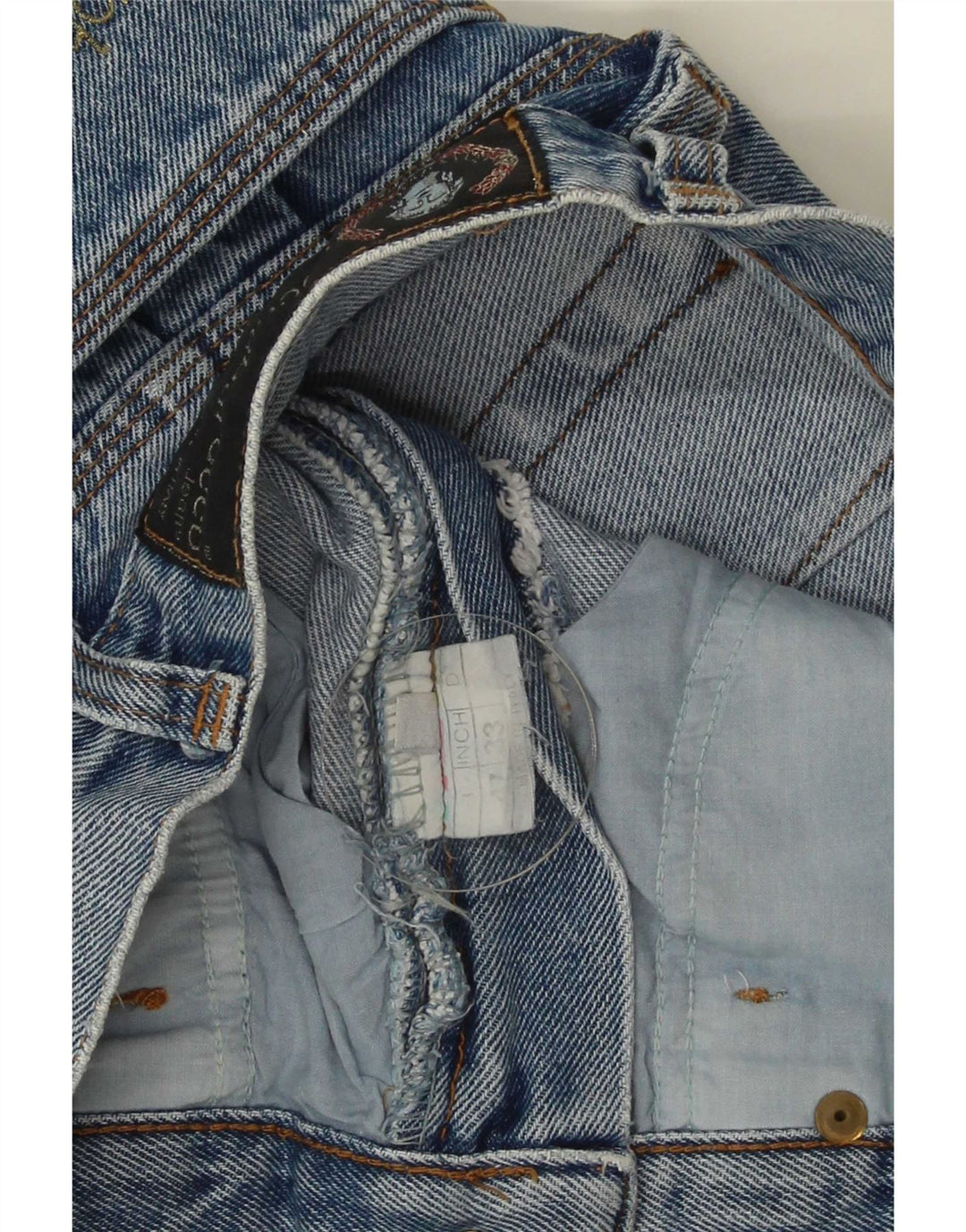 Fusta Dama Roccobarocco Denim W33 Mare Bumbac Albastru