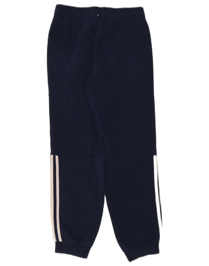 Pantaloni de trening ADIDAS pentru baieti Joggeri 11-12 ani Bumbac bleumarin