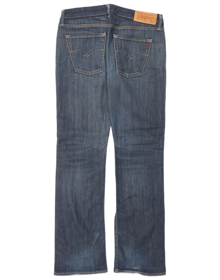 Replay Jeans Bootcut pentru femei W30 L32 Bumbac bleumarin